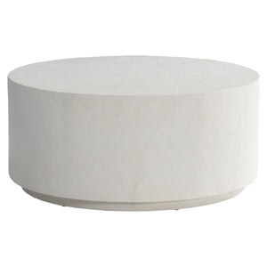 Bernhardt Bernhardt Trapani Cocktail Table — 40" Grc Smooth Quarry Outdoor/Indoor Plinth Base, Weather-Ready Design X05024