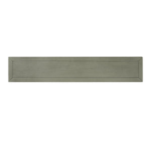 English Elm Trexm Vintage Console Table Four Drawers Pine Veneer Grey Wash Entryway Storage N715P202860E