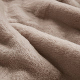 Croscill Sable Glam/Luxury Solid Faux Fur Throw CC50-0028 Golden