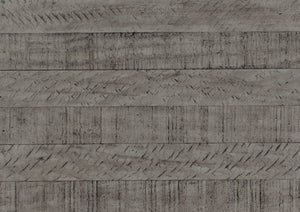 English Elm White Ambrose 7-Drawer Dresser in Antique White & Gray Acacia Veneer with Pewter Hardware, 62" B011P245001