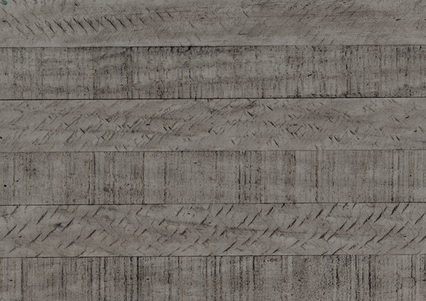 English Elm White Ambrose 7-Drawer Dresser in Antique White & Gray Acacia Veneer with Pewter Hardware, 62" B011P245001