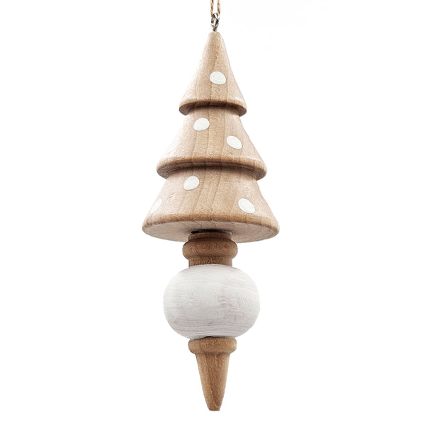 English Elm 2X2X6'' Eucalyptus Icicle Ornaments Set Of 6 - Elegant Holiday Décor For Trees, Wreaths & Parties W2078P360070