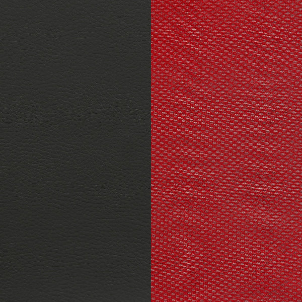 English Elm Tisbury Black Upholstered Adjustable Office Desk Chair with Premium Leatherette, Soft Padding & Casters B062P331101