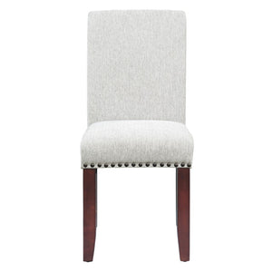 OSP Home Furnishings Parsons Dining Chair Smoke Fabric