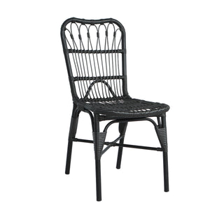 English Elm 9 Piece Outdoor Pe Rattan Dining Set Seats Eight on a Spacious Iron Frame Patio Table N762S000011AAE