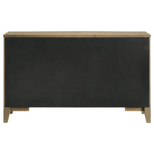English Elm Menlo Natural Pine 8-Drawer Dresser Cabinet - Timeless Cottage Charm & Sturdy Storage Solution B062P378395