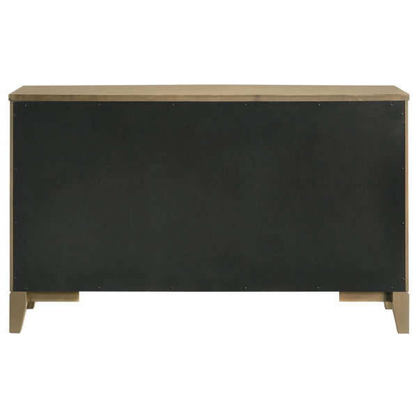 English Elm Menlo Natural Pine 8-Drawer Dresser Cabinet - Timeless Cottage Charm & Sturdy Storage Solution B062P378395