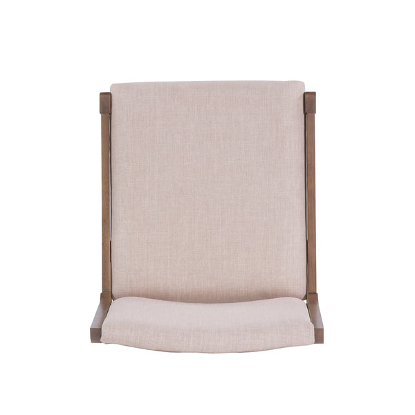 English Elm Christopher Knight Home® - Dining Chair Contemporary Upholstered Rubberwood Frame Set of 2 with Clean Lines and Cozy Seats () Walnut N771P347927W