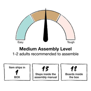English Elm Luna Short 2-Door Metal Accent Cabinet with Oval Fluted Glass Doors, 3 Shelves, Modern Storage Solution B2733P385746