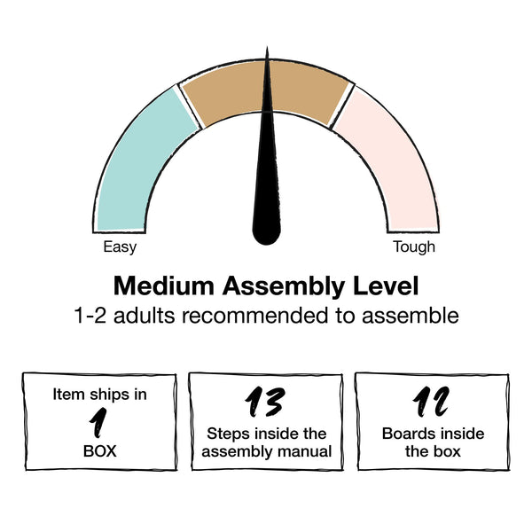 English Elm Luna Short 2-Door Metal Accent Cabinet with Oval Fluted Glass Doors, 3 Shelves, Modern Storage Solution B2733P385746