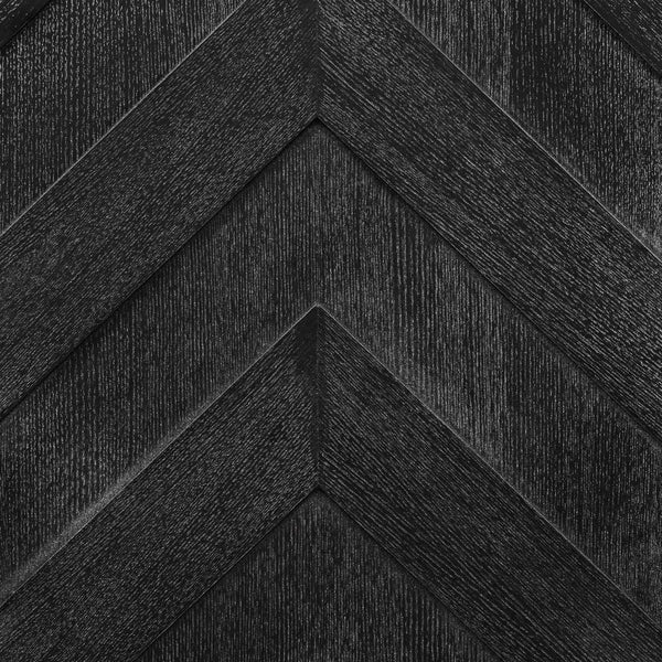 English Elm K&K Farmhouse Kitchen Island with 3D Wave Stripes Ash Veneer, Drop Leaf, Rolling Cart Storage Black N707P207915B