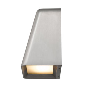 English Elm 5.5 Inch Aluminum Led Wall Sconce Dimmable Selectable Cct for Bath or Hallway Brushed Chrome B370P416099
