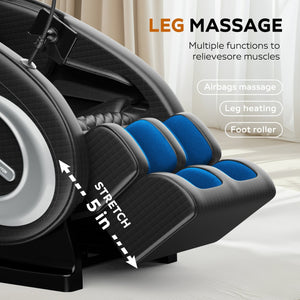 English Elm Massage Chair Recliner With Zero Gravity Technology For Full-Body Relief And Ergonomic Comfort W1875P370128