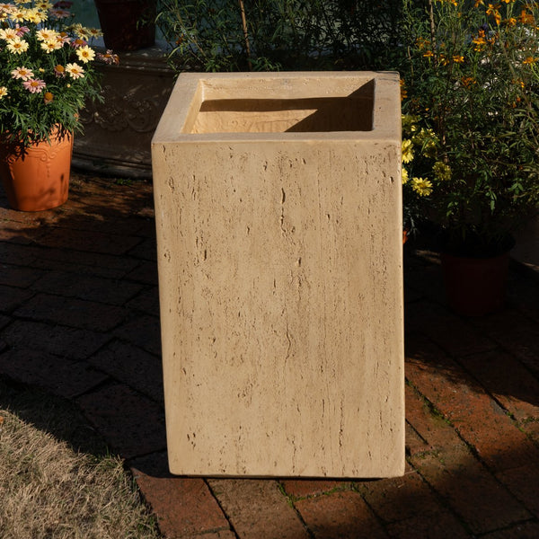 English Elm Christopher Knight Home® - Mgo Handmade Rectangle Planter Box - Durable Travertine Finish, 24.75" L For Indoor & Outdoor Use N772P269215A