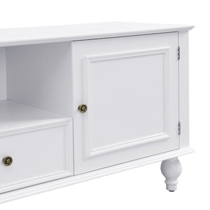 English Elm Vibe 70.9" Modern Tv Stand For Large Tvs, Stylish Entertainment Center With Smart Storage Solutions N724P286415K-GIGA