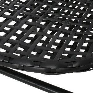 English Elm Java Outdoor Lounge Chair Resort Style Patio Accent Seat for Deck and Garden 66628.00BLK