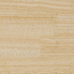 English Elm Christopher Knight Home® - Queen Natural Wood Bed Frame with White Upholstered Headboard, Modern Minimalist, Solid Slats Support up to 800 lbs N758Q669899N