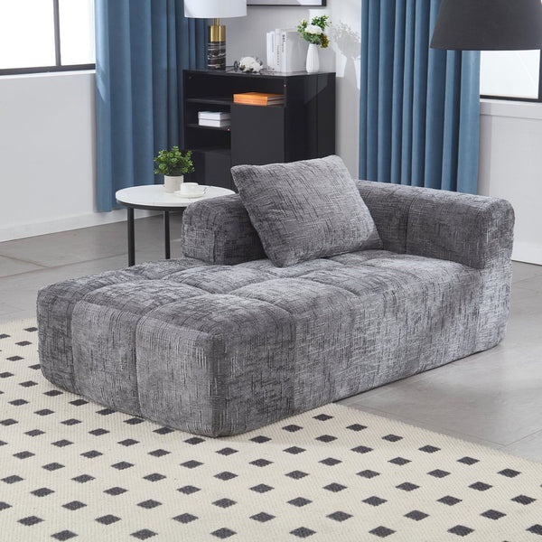 English Elm United Chenille Loveseat Sofa - Stylish Modular Sleeper For Small Spaces, Cozy Living Room Solution W1568P255143-GIGA