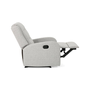 English Elm Christopher Knight Home® - 24.75" Wide Manual Recliner Beige Fabric - Compact 24.75" Seat, Pull-Tab Recline, Durable Frame comfort 64372.00
