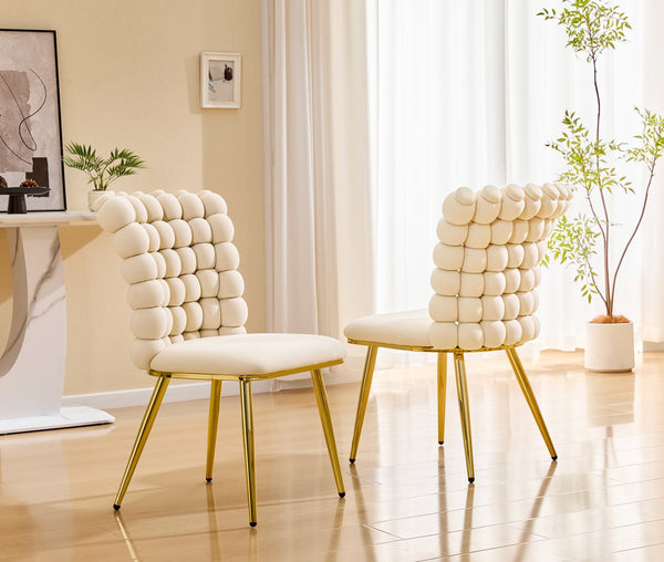English Elm Luxury Velvet Bubble Tufted Swivel Chair Gold Frame Glam Accent Seat W3875P457865