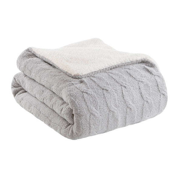 English Elm 3-Piece Queen Coverlet Set Matelassé Elegance with Two Shams — Soft Polyester-Rayon Texture, Durable Comfort Gray 20.47 L x 12.2 W x 11.02 H B035P381303