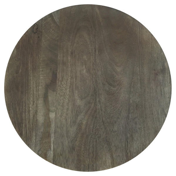English Elm Alexander Brown Round Mango Wood End Table - Stylish & Versatile Accent Table For Any Space B062P299798