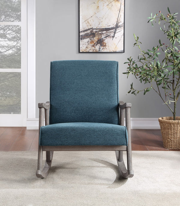 OSP Home Furnishings Gainsborough Rocker Azure