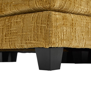 English Elm United Cozy Chenille Sofa For Two With Detachable Armrests, Footstools & Convenient Side Pockets W1568S00140-GIGA