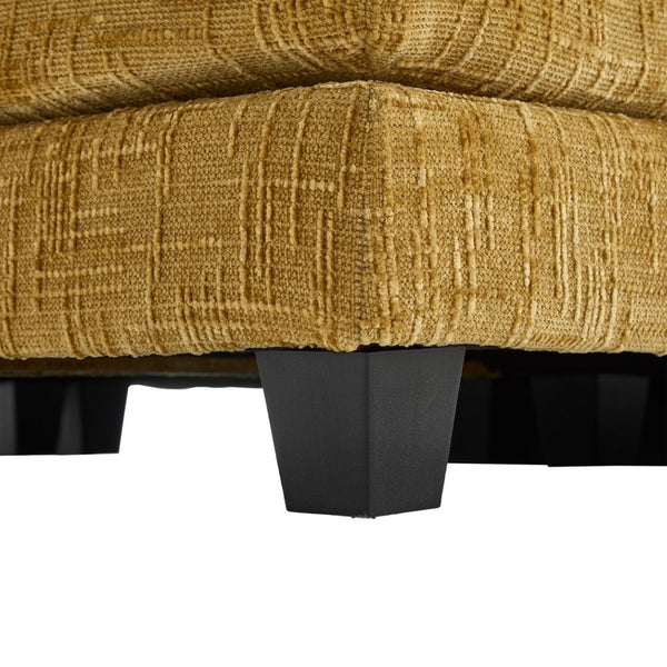 English Elm United Cozy Chenille Sofa For Two With Detachable Armrests, Footstools & Convenient Side Pockets W1568S00140-GIGA