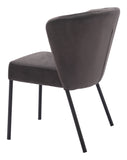 Aimee Dining Chair - Set of 2 Gray 109679 Zuo Modern