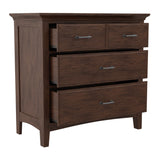 OSP Home Furnishings Modern Mission 3 Drawer Chest Vintage Oak