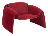 Horten Accent Chair Red 110026 Zuo Modern