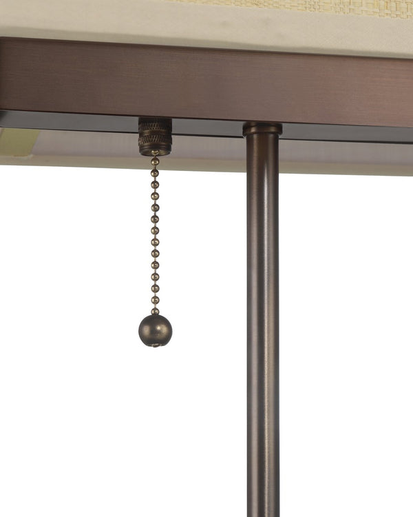 Currey & Company Museum Desk Lamp - Mid-century Modern Design With Marble Base, Rattan Shade & Dark Bronze Finish Black Marble ,Metal 6000-1017-currey-company