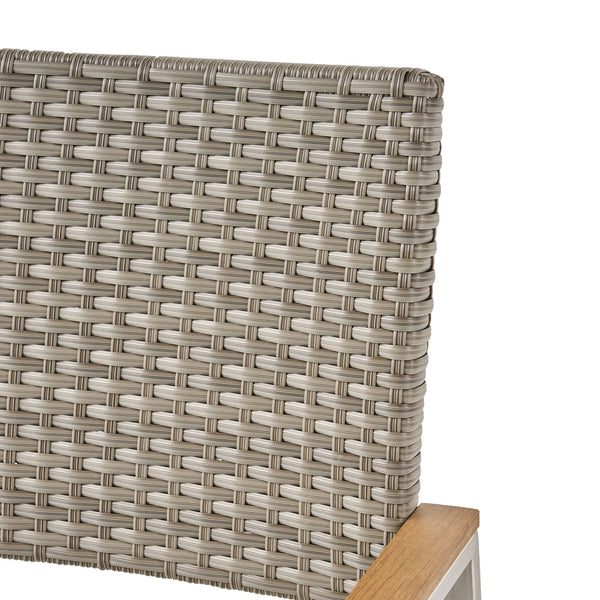 English Elm Christopher Knight Home® - Glasgow Grey Rattan Dining Chair – Stylish, Weather-Ready Comfort For Outdoor Spaces & Gatherings 62759.00PEMGRY