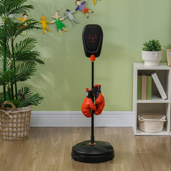 English Elm Qaba Kids Boxing Set - Adjustable Punching Bag With Gloves For Ages 5-10, Safe Indoor Fitness Toy W2225P249764-GIGA