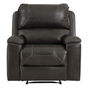 OSP Home Furnishings Santiago Recliner  Charcoal