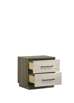 English Elm Gem Modern 5-Piece Queen Bedroom Set - Stylish Beige & Brown Furniture With Ample Storage Space B009S01435