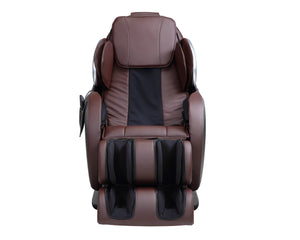 English Elm Pacari Chocolate 2D Power Massage Chair with Zero Gravity, 16 Airbags, Shiatsu Kneading & Foot Relief B2726P251666