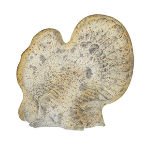 English Elm Set Of 2 Rustic Resin Turkeys With Pumpkins - Charming Fall Decor For Thanksgiving & Harvest Tables W2078P246102-GIGA