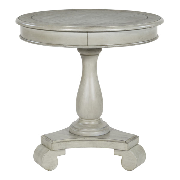 OSP Home Furnishings Avalon Round Accent table Caribbean Finish