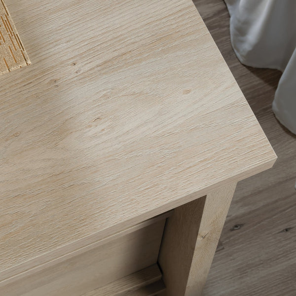 English Elm Night Stand - Versatile Brown Finish With Smooth-Glide Drawer & Open Shelf For Stylish Storage Solutions B356P367906