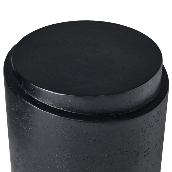 English Elm Mgo Compact Side Table Weatherproof Magnesium Oxide Build for Patio or Living Room N776P372344B