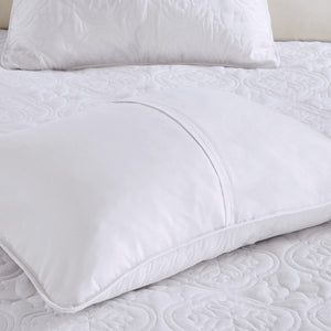 English Elm 3 Reversible Bedspread Set Full/Queen Soft Microfiber Comforter with Plush Polyester Fill, Cozy Layering, Durable Finish White 13.39 L x 15.35 W x 11.81 H B035P148228
