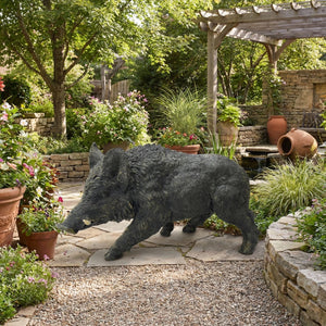 English Elm 21.3" Resin Tortoise Garden Sculpture Lifelike Shell Detail Weatherproof Patio Lawn Decor W5709P462779