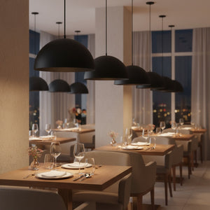 English Elm 24 Inch Matte Black Led Pendant with Etched Glass Diffuser for Dining or Kitchen B370P399378