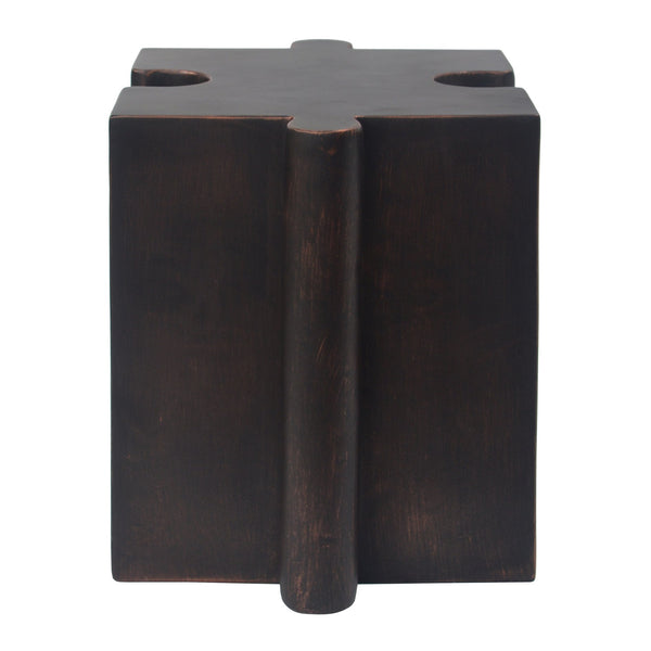 English Elm Christopher Knight Home® - Puzzle Art Side Table - Modular Mgo Accent For Indoor/Outdoor Use, Antique Copper, Customizable Layouts N770P347932A