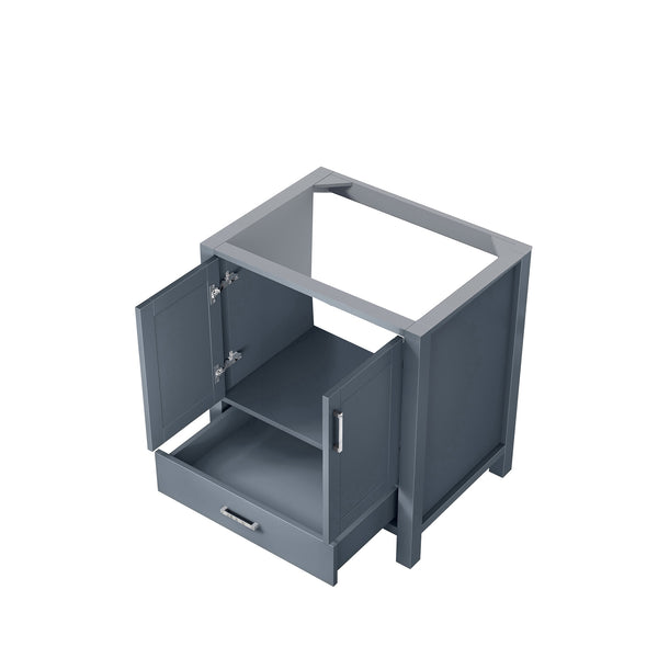English Elm Dark Grey 30-in Bath Vanity Cabinet with Soft-Close Drawer, Solid Wood Frame, Spacious Storage, Fully Assembled B2731P258780