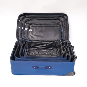English Elm (20+24+28+32) Four-piece Dobby Fabric Luggage Set Expandable Upright Suitcases for Travel W2710P306157