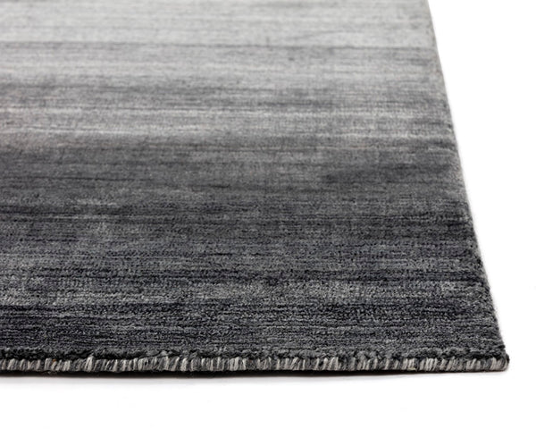 Sunpan LAGOS Hand-Loomed Rug - Artisan-Crafted, Soft Wool-Blend with Unique Ombre Design for Modern Spaces Grey 106256