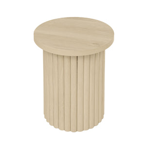 English Elm Coffee Table Set Of 2 - Modern Round Accent Tables For Stylish Living Room & Small Apartments W688P248113